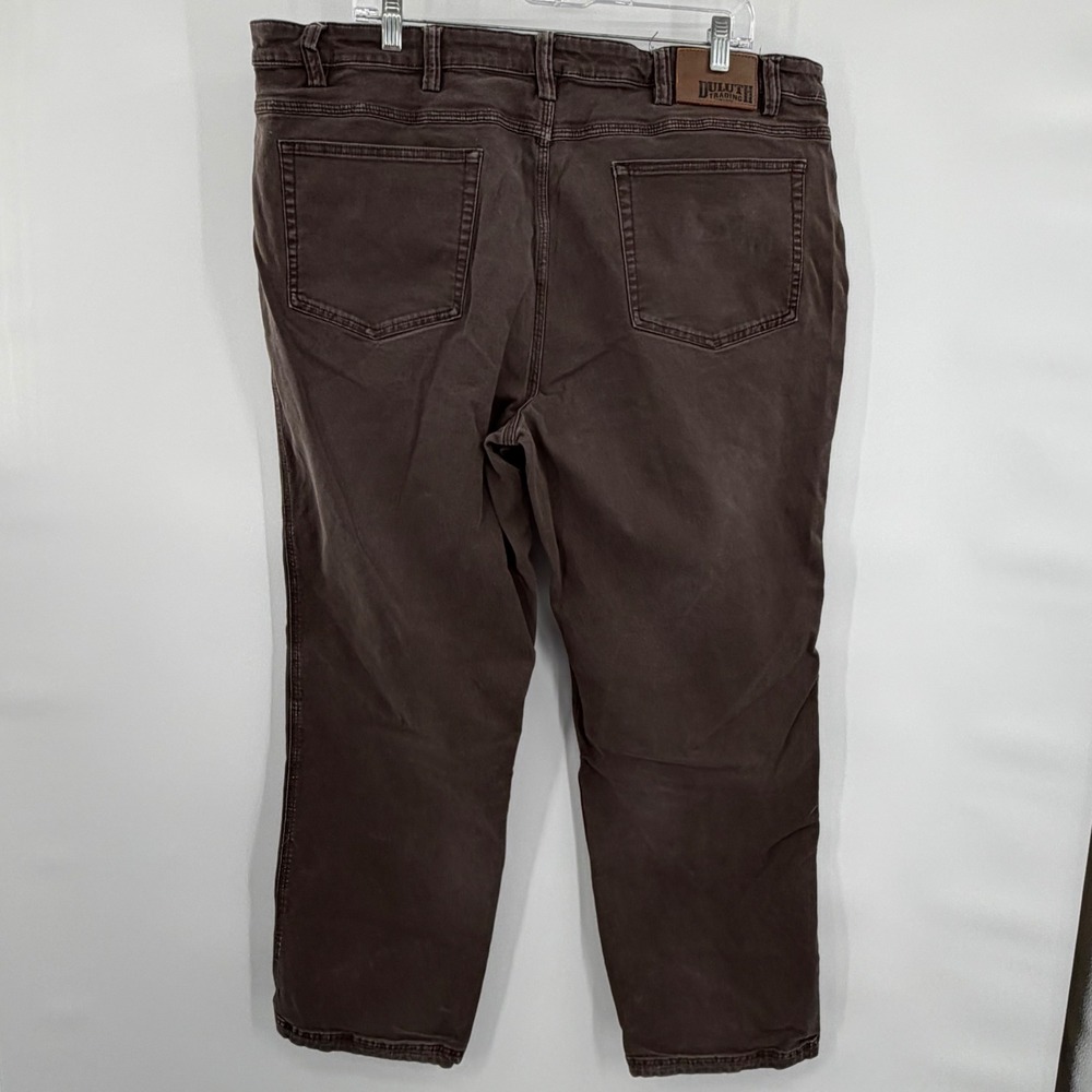 Duluth Trading‎ Co Flex Fire Hose Pants Brown Mens 40x30 Actual Cargo Utility - Picture 3 of 8